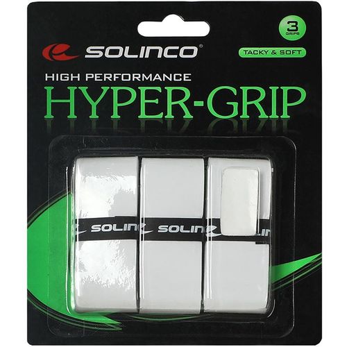 Solinco Hyper Grip Overgrip 3 Pack - Whiteimage