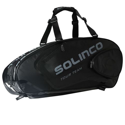 Solinco Blackout 6 Pack Tennis Bag - Blackimage