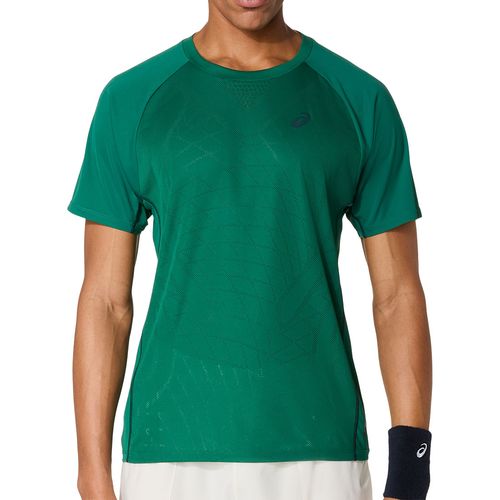 Asics Match Actibreeze Short Sleeve Shirt Mens Jasper Green 2041A320 325
image