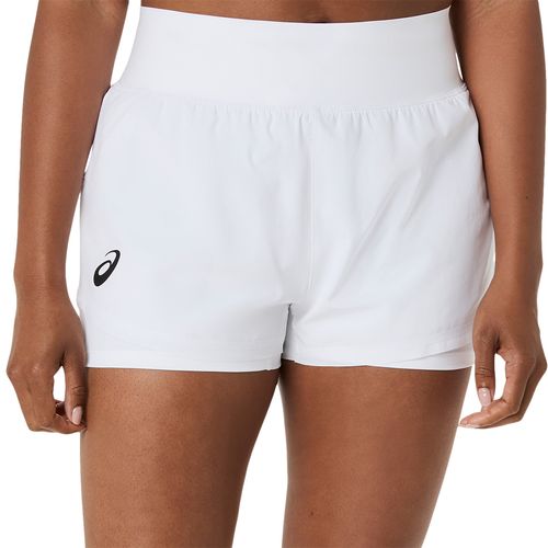 Asics Match Short Womens Brilliant White 2042A433 100image