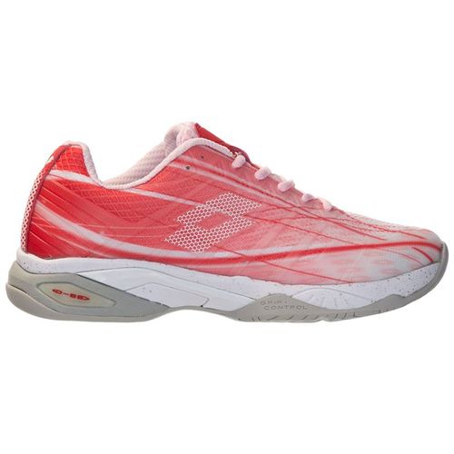 Lotto Mirage 300 Speed Womens Tennis Shoe Pink Cherry/White/Red Poppy 210741 9FM
image