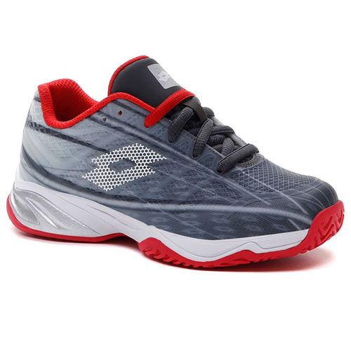 Lotto Mirage 300 ALR Junior Tennis Shoe - Asphalt/Red
image
