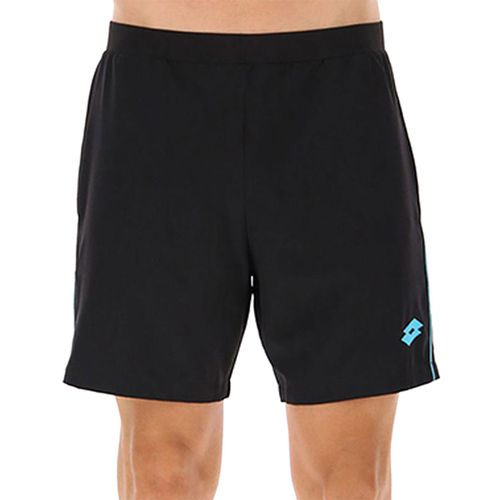Lotto Superrapida V 7 inch Short Mens All Black/Blue Bird 215510 1XBimage