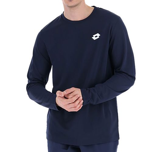 Lotto Core Long Sleeve Tee Shirt Mens Navy Blue 216771 1CI
image