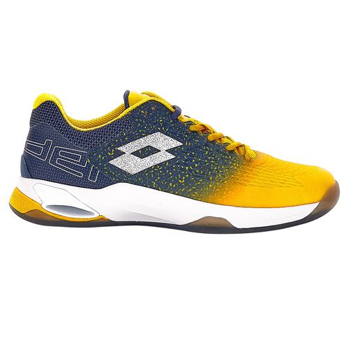 Lotto Superrapida 100 Mens Padel Shoe Nectar Yellow/All White/Ocean Blue 217298 ATYimage