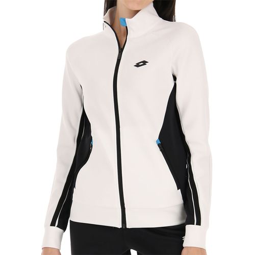 Lotto Squadra Jacket Womens Bright White/All Black 217358 1CYimage