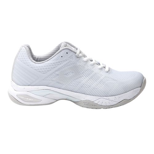 Lotto Mirage 300 III SPD Womens Tennis Shoe All White/Vapor Gray 218997 1I2
image