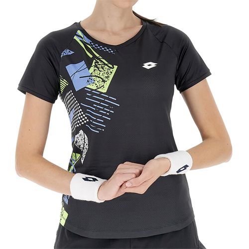 Lotto Tech 1 D5 Short Sleeve Top Womens Black 219721 1CL
image