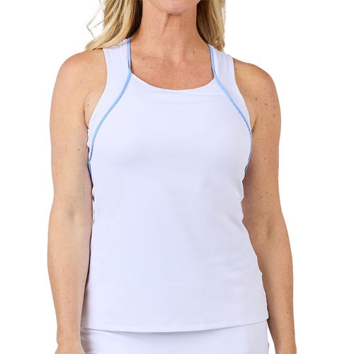 Sofibella Spring Tide Racerback Tank Top Womens White 2288SPR WHTimage