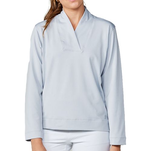 Sofibella Staples Hi Low Pullover Womens Stone 2383 STOimage