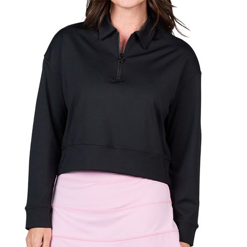 Sofibella Staples Pullover Womens Black 2612 BLKimage