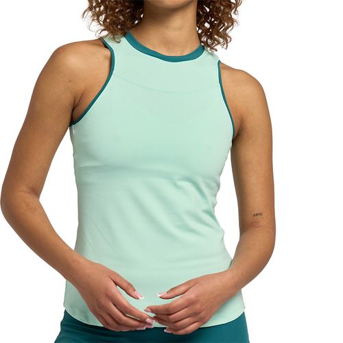 Lija Match Point Gracey Tank Top Womens Electric Mint/Everglade 26S 1983T3image