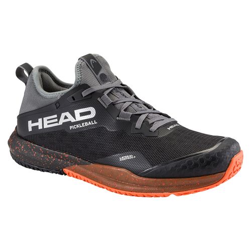 Head Motion Pro Mens Pickleball Shoe Black/Orange 273736 BKORimage