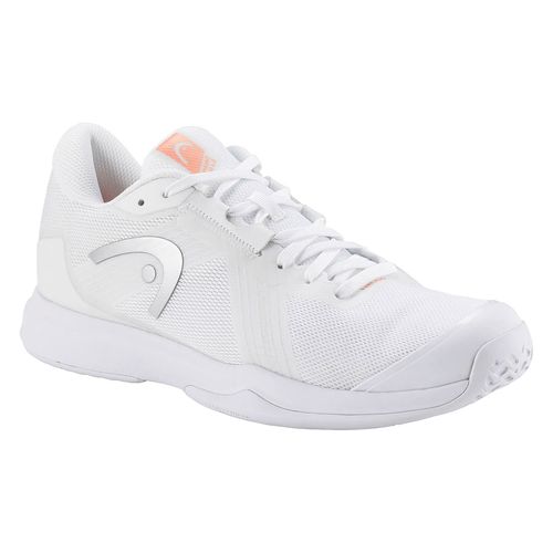 Head Sprint Team 4.0 Womens Tennis Shoe White/Coral 274445 WHCO
image