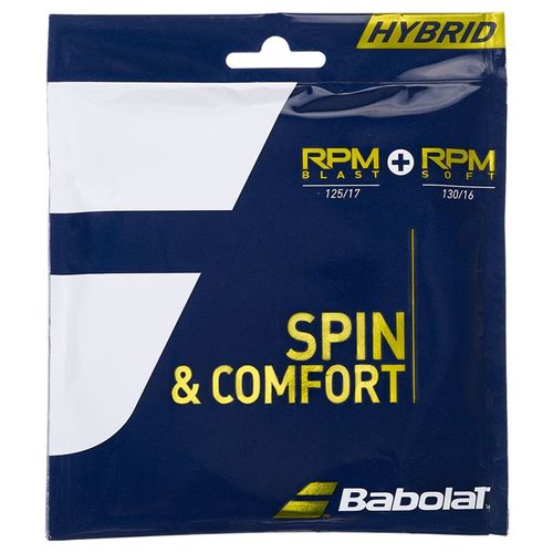 Babolat *HYBRID* RPM Blast 17G - RPM Soft Grey 16G Tennis String
image