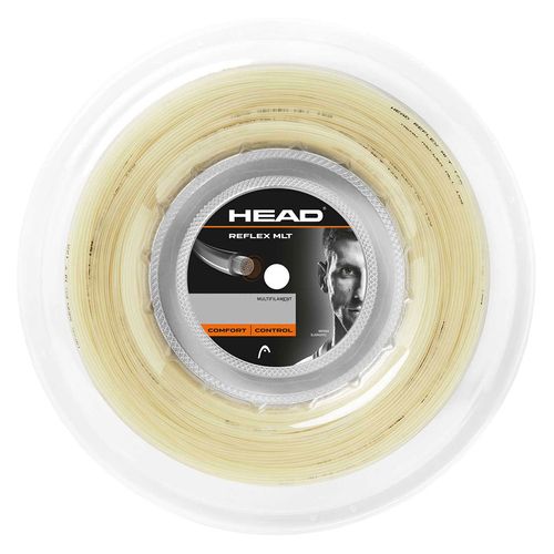 Head Reflex MLT 17g (1.25mm) Tennis String REEL (660) Natural 281314 17NTimage