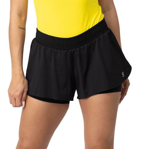 Sofibella Athletic Core Short Womens Black 3010 BLKimage