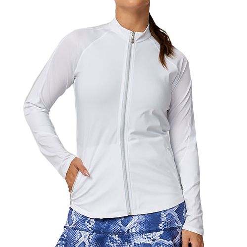 Sofibella Staples Full Zip Jacket Womens White 3029 WHTimage