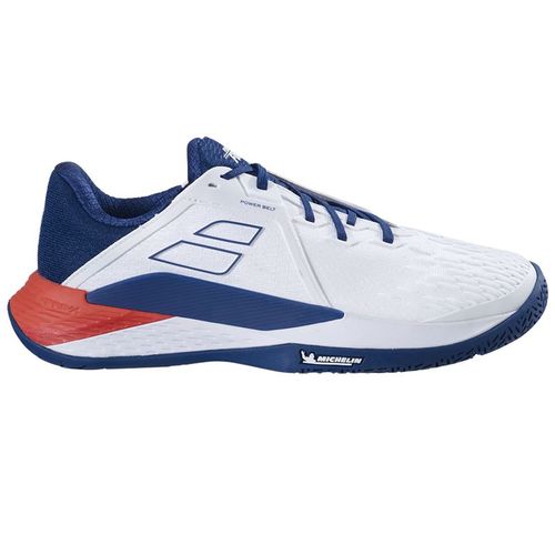 Babolat Propulse Fury 3 All Court Mens Tennis Shoe White/Estate Blue 30S23208-1005
image
