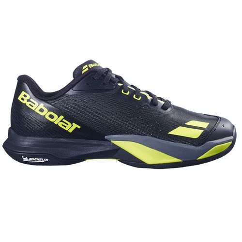 Babolat Jet Mach 4 All Court Men Clay Tennis Shoe Black/Aero Yellow 30S26631B 2036image