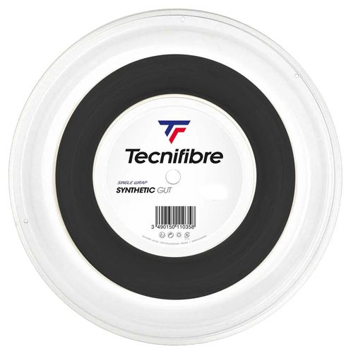 Tecnifibre Synthetic Gut 16g (1.32mm) Tennis String REEL (660) Black 05RSYNBL30image