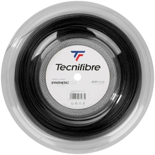 Tecnifibre Synthetic Gut 17g (1.25mm) Tennis String REEL (660) Black 05RSYNBL25image