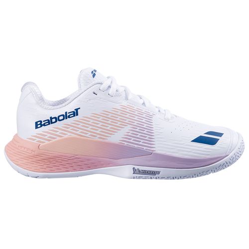 Babolat Propulse Storm All Court Womens Tennis Shoe White/Sunset 31F26447B 1120image