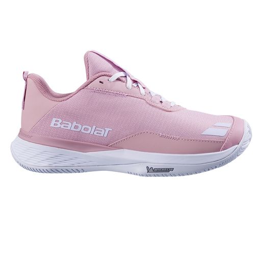 Babolat SFX Evo All Court Womens Tennis Shoe Gold/Pink 31F26556A 5187image