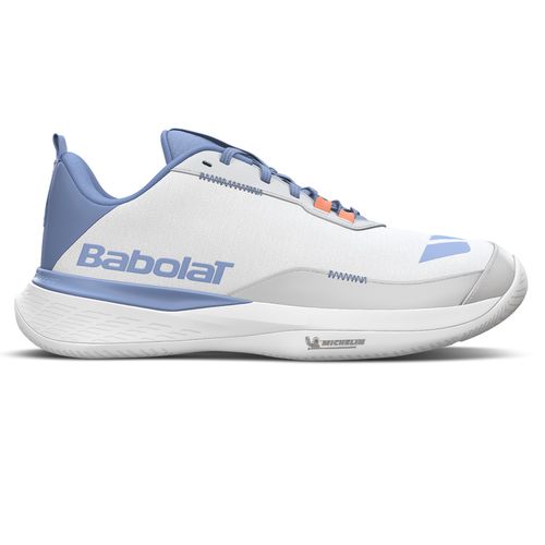 Babolat SFX Evo All Court Womens Tennis Shoe White/Forever Blue 31S26556A 1112image