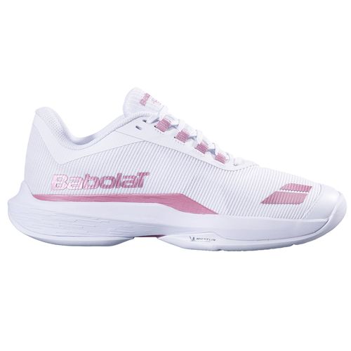 Babolat Jet Tere 2 All Court Womens Tennis Shoe White/Gold Pink 31S26651A 1118image