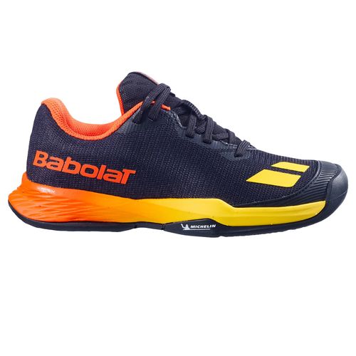 Babolat Jet Mach 3 All Court Junior Tennis Shoe Black/Sunset 32JF26648A 2054image