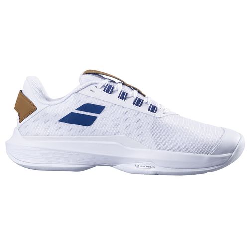 Babolat Jet Tere 2 All Court Wimbledon Mens Tennis Shoe White/Blue Navy 3A0S25C686 1097
image