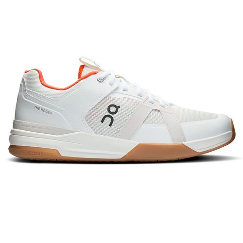 On The Roger Clubhouse Pro 1 Mens Tennis Shoe Ivory/Flame 3MD30030849
image