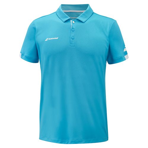 Babolat Play Polo Shirt Mens Cyan Blue 3MP2021 4124image