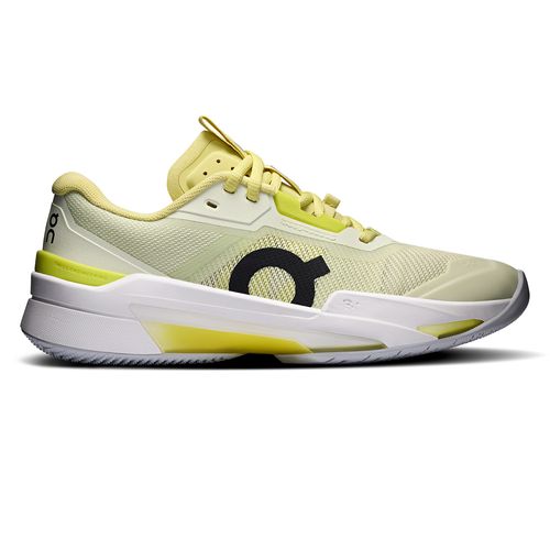 On The Roger Pro Fire Womens Tennis Shoe Linen/Lime 3WF30034744image