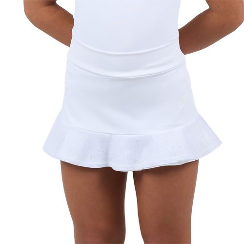 Sofibella White Lotus Girls Skirt White 4076WLO WHTimage