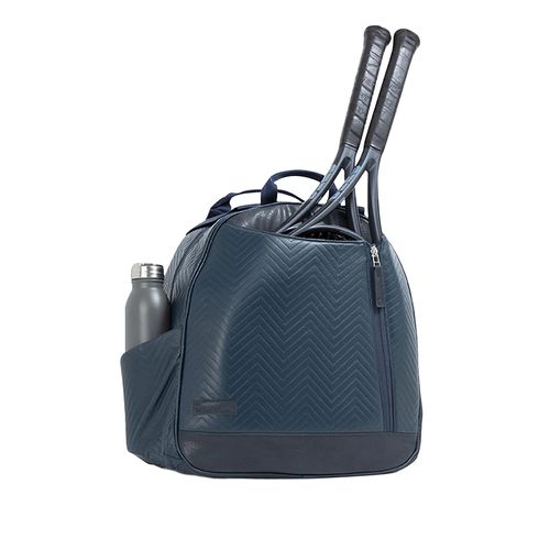Doubletake Melbourne Limited Edition Tennis Backpack Womens Navy Zig Zag Luxe 440400
image