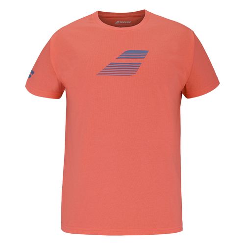 Babolat Exercise Big Flag Tee Shirt Mens Hot Coral 4MS25442 6021
image