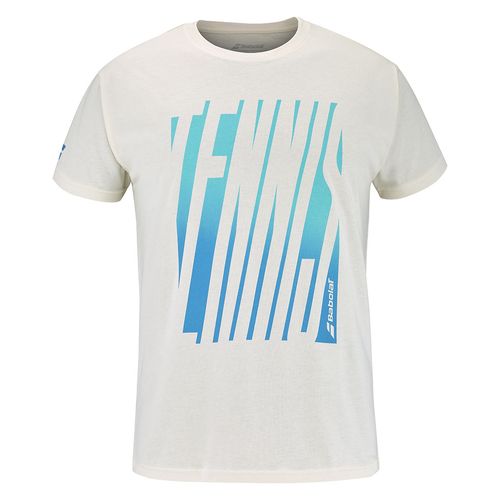 Babolat Exercise Message Tee Shirt Mens Cannoli Cream 4MS25445 1100
image