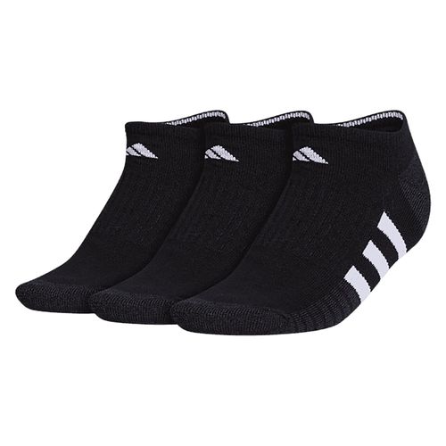 adidas Cushioned 3.0 3pk No Show Sock Womens Black 5155921AûShoe Size: 5-10image