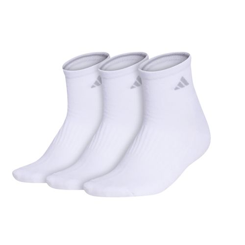 adidas Cushioned 3.0 Quarter 3 Pk Womens White/Grey 5155922Aimage