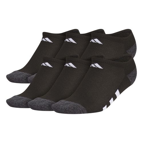 adidas Youth Athletic Cushioned 6 Pack No Show Sock Black/Onix Grey/White 5157883
image