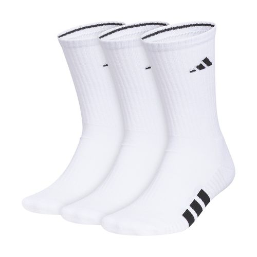 adidas Mens Cushioned 4.0 Crew Sock 3-Pack White 5162402image