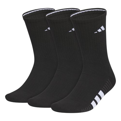 adidas Mens Cushioned 4.0 Crew Sock 3-Pack Black 5162403image
