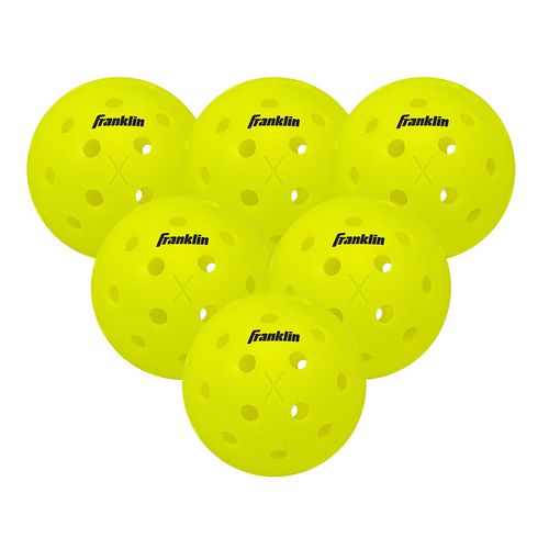 Franklin X-40 Outdoor Pickleballs (6pk) Optic Yellow 52960
image