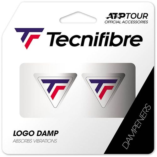 Tecnifibre Logo Damp 2 Pack - White/Blue/Red
image