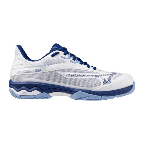 Mizuno Wave Exceed Light 2 Womens Tennis Shoe - W/Blue