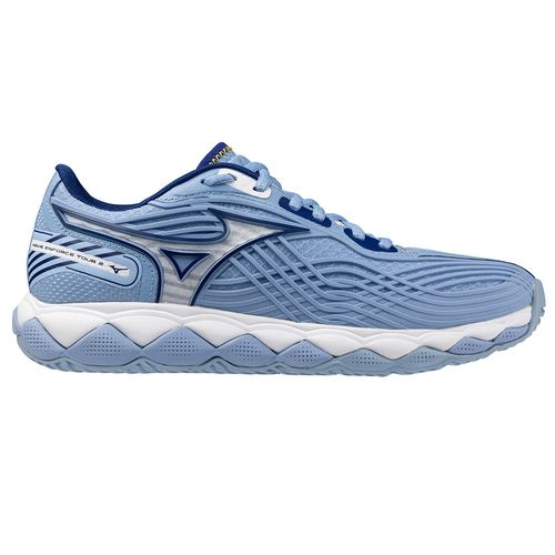 Mizuno Wave Enforce Tour 2 Womens Tennis Shoe Bel Air Blue/White 550095 5L00image