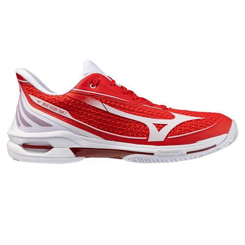 Mizuno Wave Exceed Tour 7 Mens Tennis Shoe Fiery Red/White 550118 1R00image