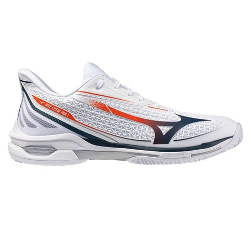 Mizuno Wave Exceed Tour 7 Mens Clay Tennis Shoe White/Insignia Blue 550120 005Aimage